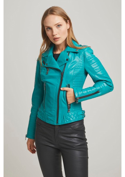 Laney Kadın Deri Ceket modelleri