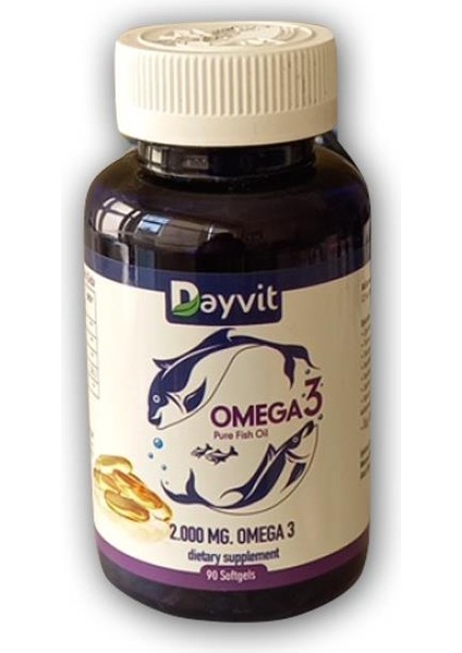 Omega 3 Yetişkin 90 Kapsül