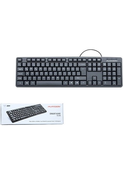 Q Klavye Kablolu Standart Platoon PL-070 fiyatları