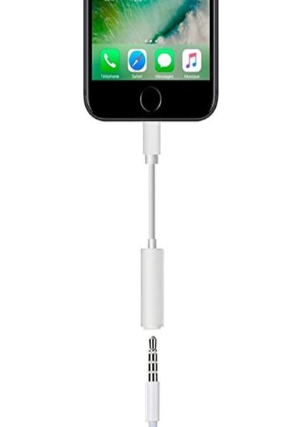 Lightning To Aux 3.5mm Kulaklık Çevirici Dönüştürücü Adaptör