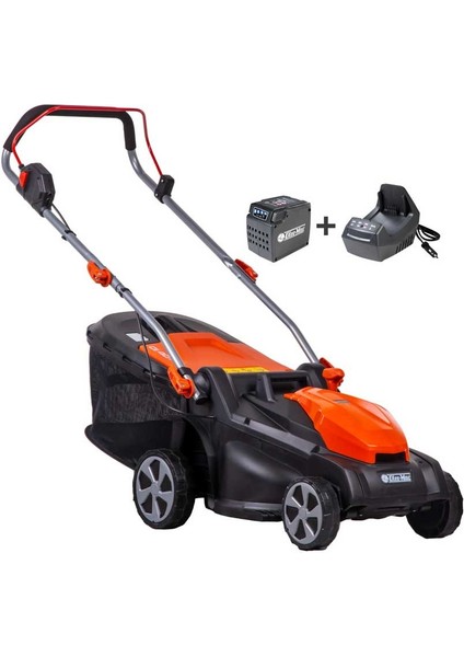Oleo Mac Gi 40 P 5.0ah+Şarj Cihazı Akülü Çim Biçme Makinesi Seti