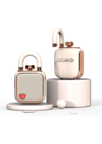 Lovelock Mini Ses Kayıt Özellikli Bluetooth Hoparlör