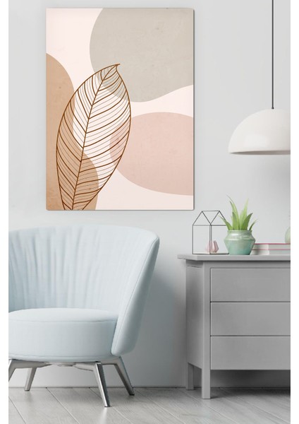 Kanvas Minimal Floral Tablo 0312