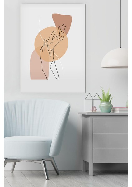 Kanvas Aeshetic Hand Tablo 0301