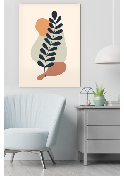 Kanvas Minimal Floral Tablo 0311
