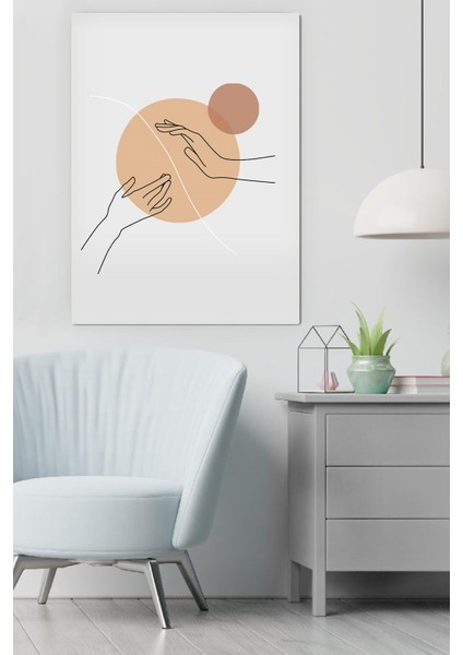 Kanvas Aesthetic Hand Tablo 0315