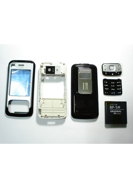 Nokia 6110N Kasa Kapak Tuş Takımı+Bp-5m Batarya
