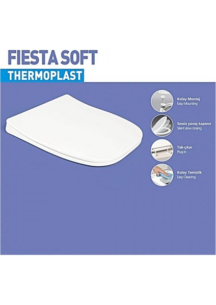 NKP0341 Fiesta Klozet Kapağı Soft