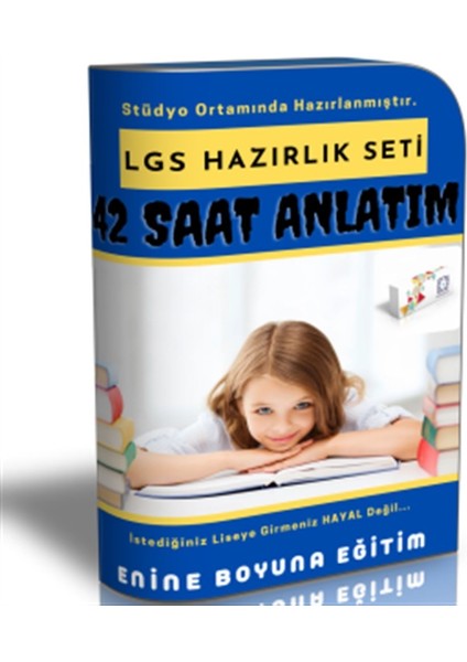 LGS 2023 Fulleten Eğitim Seti (42 Saat Anlatım - 6 Soru Bankası)