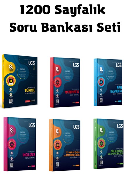 LGS 2023 Fulleten Eğitim Seti (42 Saat Anlatım - 6 Soru Bankası)