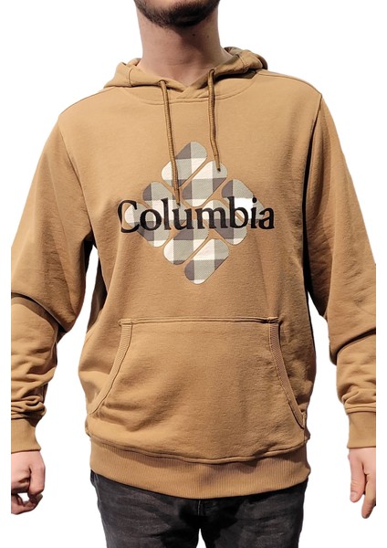 Csc M Basic Gem Buffalo Plaid Erkek Kapüşonlu Sweatshirt - CS0284