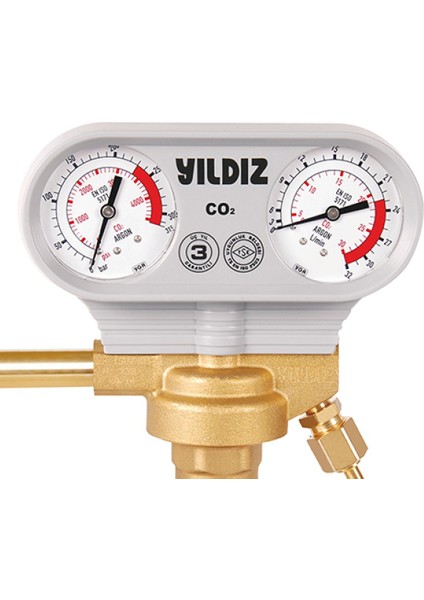 Yıldız Gaz Armatürleri Yıldız Basınç Düşürücü Co2 5350S