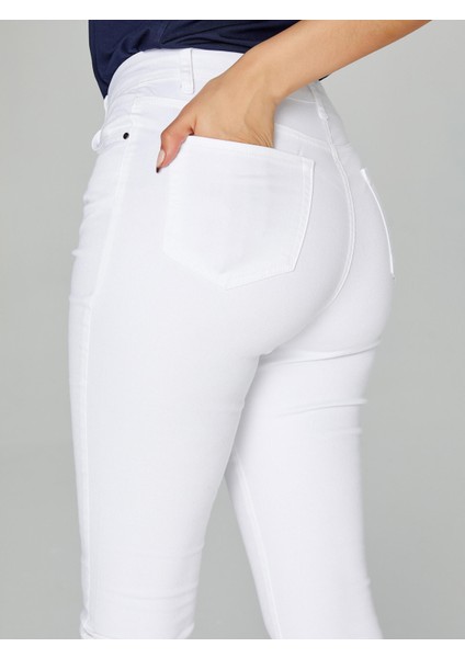 Slim Fit Coton Parça Boya Capri 00078-1 modelleri