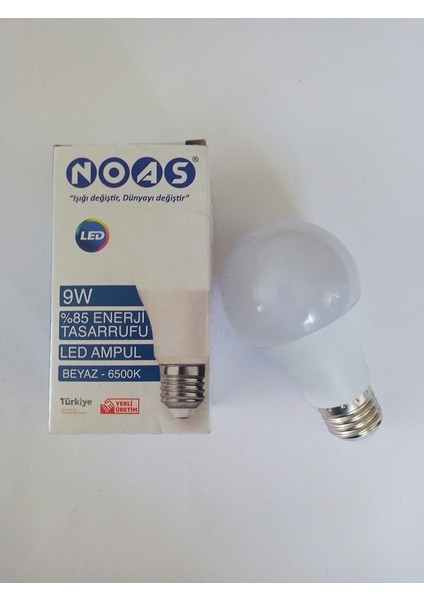 Noas Tasaruflu LED Ampul 9W