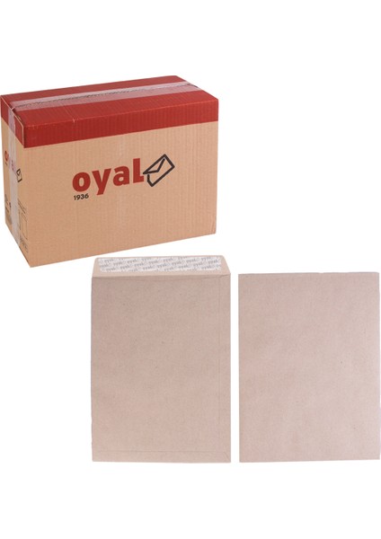 Zarf Torba 24X32 Kraft 90GR Silikonlu "250 Adet"