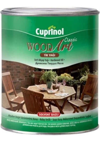 Cuprinol Classic Tik Yağı 0.75 Lt