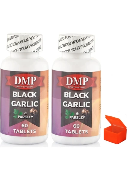 Black Garlic Siyah Sarımsak Maydanoz 120 Tablet - Hap Kutusu