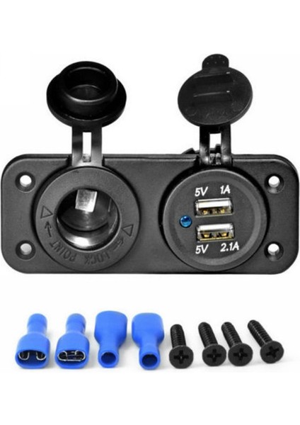 Şarj Usb Paneli 12-24v