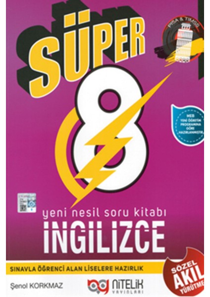 8. Sınıf Yeni Nesil Süper İngilizce Kitabı