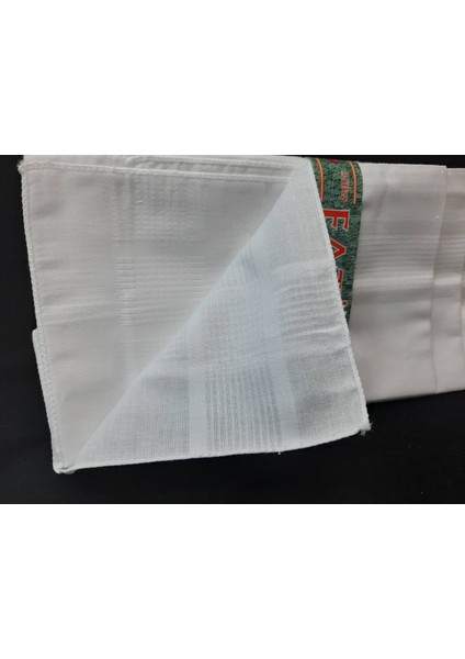 Berkaysun Tekstilden Pamuklu Mendil 12 Adet 40X40