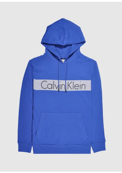 Calvin Klein Jeans Erkek Kapüşonlu Sweatshirt U006374