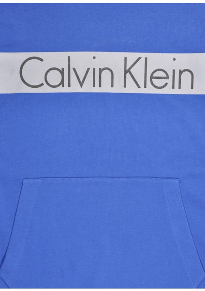 Calvin Klein Jeans Erkek Kapüşonlu Sweatshirt U006374