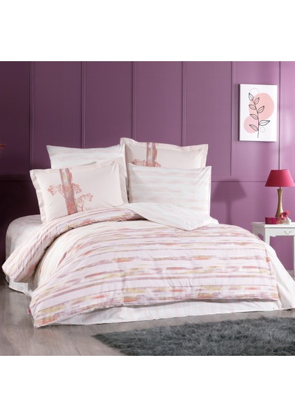 Çift Kişilik Pike Takımı Blossom Kahve