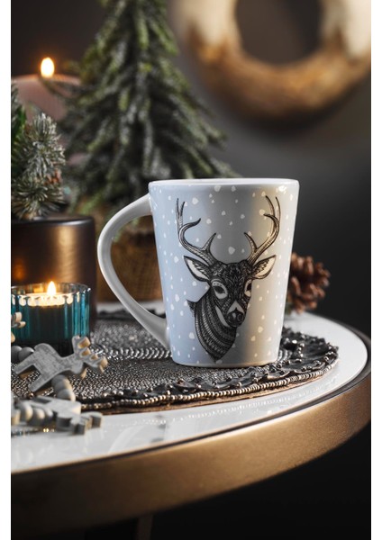 Kütahya Porselen Snowy Mug Bardak Tek Kişilik