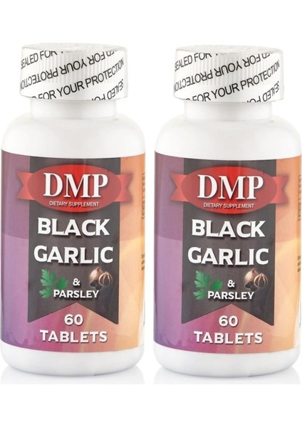 Black Garlic Siyah Sarımsak Maydanoz 120 Tablet - Hap Kutusu