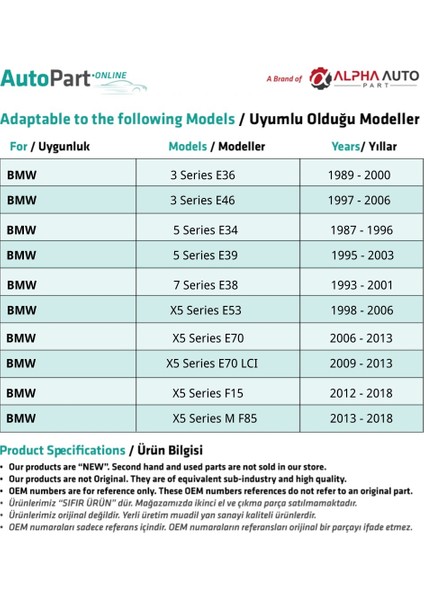 Bmw Ford Için Döşeme Klipsi 10'lu-Beyaz