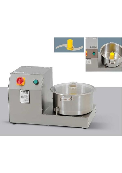 8 Lt Süper Mikser Soğan Makinası