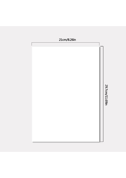 4 Adet Baskı Yapılabilir Manyetik Fotoğraf Kağıdı (21X 30CM) Püskürtmeli ve Inkjet Yazıcılara Uygun modelleri
