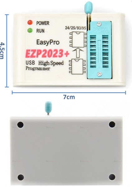 EZP2023+ USB Eeprom Flash Bios Programlayıcı Spı Anakart Hafıza Entegresi