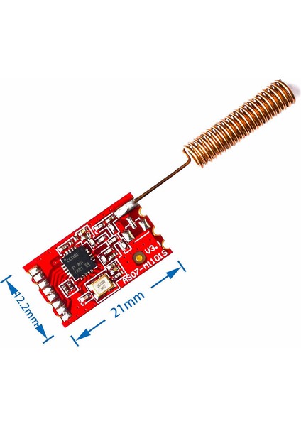 CC1101 433MHZ Kablosuz Haberleşme Modülü Spı 1000 Metre Rf Alıcı Verici Transceiver fiyatları