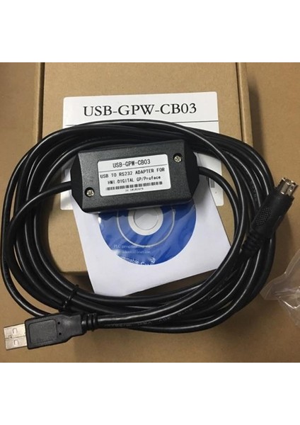USB-GPW-CB03 Plc Programlama Kablosu Proface Gp Hmı Dokunmatik Ekran Panel Dijital Haberleşme