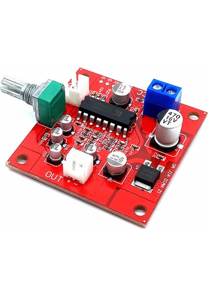 PT2399 Mikrofon Ses Eko Yankı Tekrar Efekt Modül Yansıma Kontrol Gecikme Ayar Karaoke Dc 6-15V