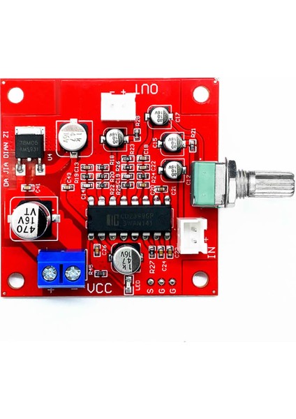 PT2399 Mikrofon Ses Eko Yankı Tekrar Efekt Modül Yansıma Kontrol Gecikme Ayar Karaoke Dc 6-15V
