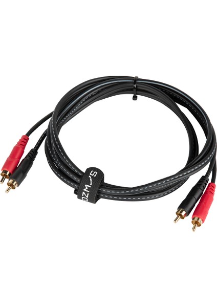 KCL-244-2M 2 x Rca (E) - 2 x Rca (E) / 2m Kablo