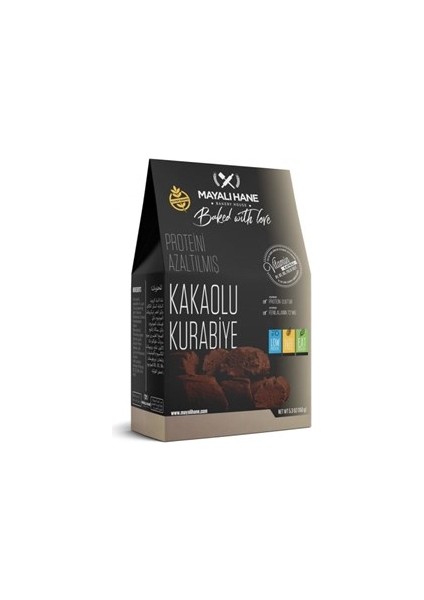 Düşük Proteinli ve Glutensiz Kakaolu Kurabiye 150 gr (3'lü Paket)