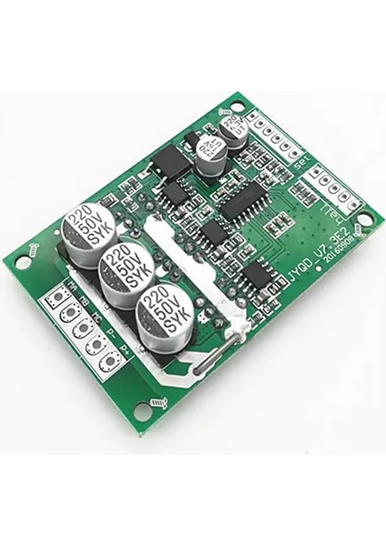 Dc 12V 36V 15A 500W Fırçasız Motor Sürücü Pwm Bldc Kontrol Kartı Jyqd-V7.3e2 120 Derece