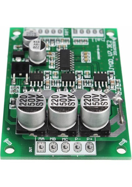 Dc 12V 36V 15A 500W Fırçasız Motor Sürücü Pwm Bldc Kontrol Kartı Jyqd-V7.3e2 120 Derece