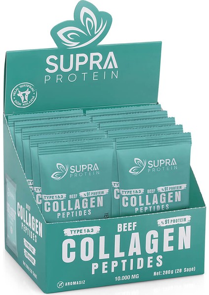 Beef Collagen Hidrolizat İçeren Toz Takviye Edici Gıda 28 Saşe fiyatları