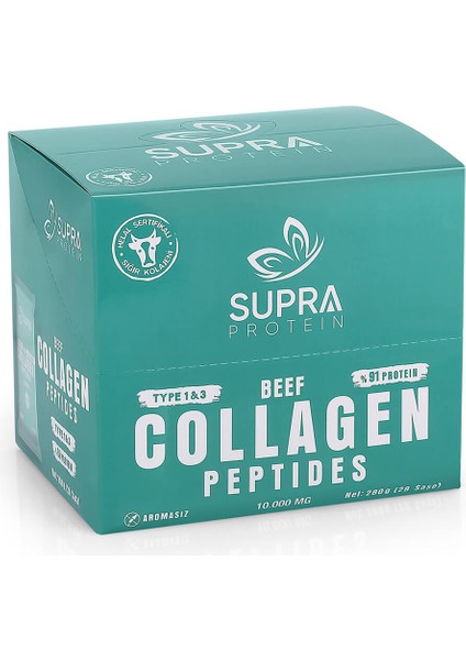 Beef Collagen Hidrolizat İçeren Toz Takviye Edici Gıda 28 Saşe