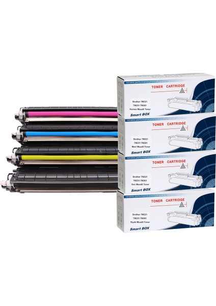TN-321-TN-361-TN-391-TN-311-TN-331 4 Renk Set Muadil Toner HL-3140-3170-DCP-9020-9330-9340