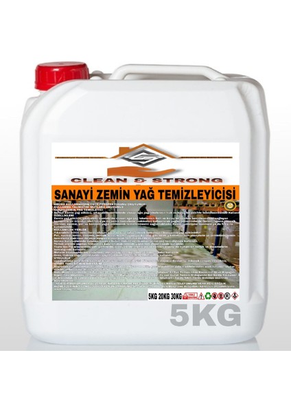 Sanayi Zemin Yağ Temizleyici 5kg