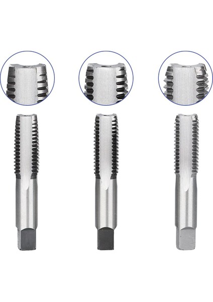 DIN352 Klavuz Takım M5 Set 3 Parça