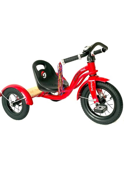 Mini Tricycle 3 Tekerlekli Çocuk Bisikleti - Kırmızı fiyatları