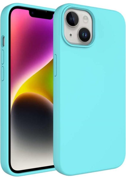iPhone 14 Kılıf Sıvı Teknolojili Silinebilir Kamera Çıkıntılı Lansman Sert Silikon