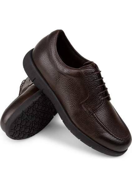 Hakiki Deri Kahverengi Günlük Erkek Ayakkabı modelleri