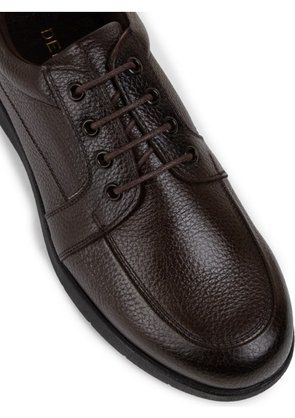 Hakiki Deri Kahverengi Günlük Erkek Ayakkabı indirimleri